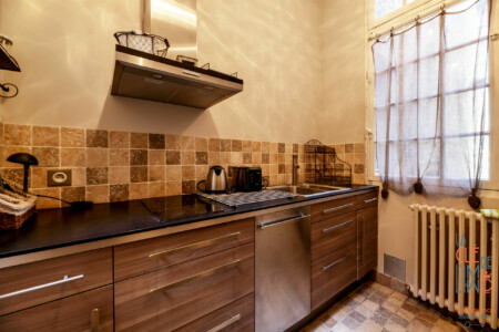 Immobilier Sarlat - Cuisine grand appartement premier étage