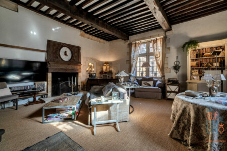 Immobilier Sarlat - Séjour appartement principal