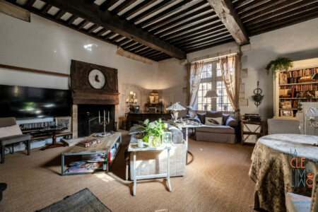Immobilier Sarlat - Séjour appartement principal