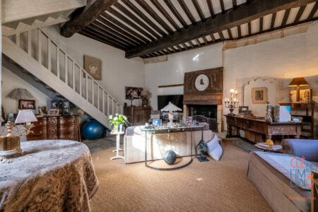Immobilier Sarlat - Séjour appartement principal
