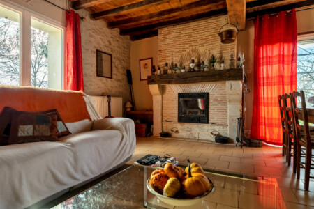 Immobilier Saint-Meard de Gurçon - Séjour