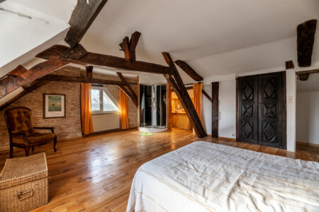 Immobilier Saint-Meard de Gurçon - Chambre étage