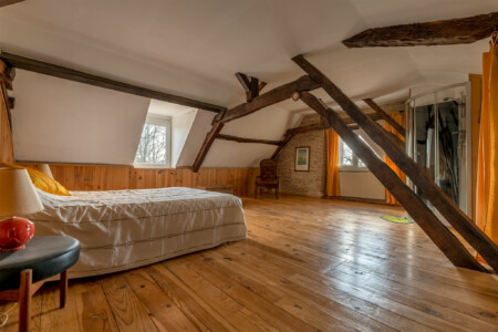 Immobilier Saint-Meard de Gurçon - Chambre étage