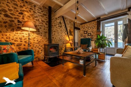Reportage immobilier Salon de Vergt - Le salon