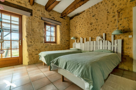 Reportage immobilier Salon de Vergt - La chambre