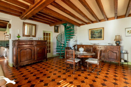 Immobilier Chapelle Gonaguet - le séjour