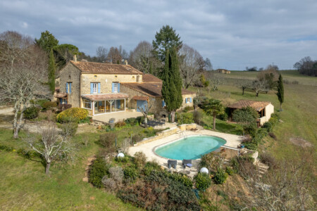 Immobilier Saint-Avit - Vue aérienne drone