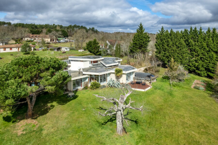 Immobilier Maurens - Vue aérienne drone