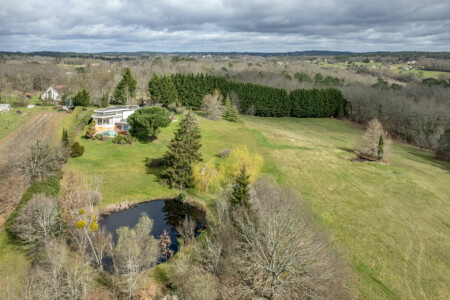 Immobilier Maurens - Vue aérienne drone
