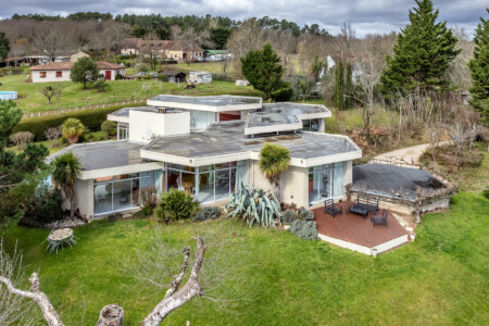 Immobilier Maurens - Vue aérienne drone