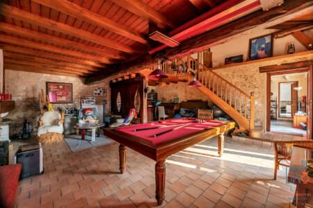 Immobilier Château l'Évêque - Salon Séjour