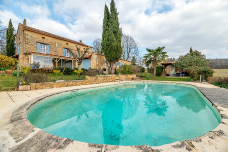 Immobilier Saint-Avit - Piscine