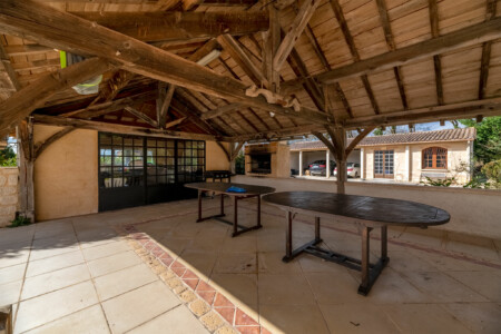 Immobilier Liorac - Le poolhouse