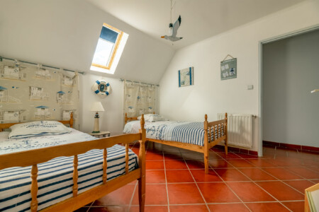 Immobilier Liorac - une des chambres de l'étage