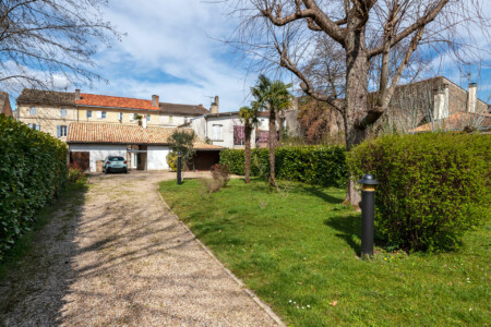Immobilier Montpon - le jardin