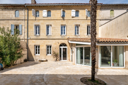 Immobilier Montpon - la cour intérieure