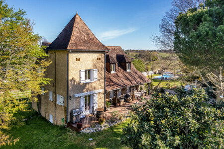 Immobilier Bergerac - Vue aérienne drone