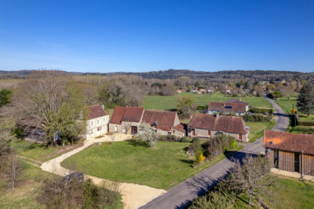 Immobilier Trémolat - vue aérienne par drone