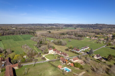 Immobilier Trémolat - Vue aérienne par drone