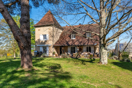 Immobilier Bergerac - Façade périgourdine contemporaine