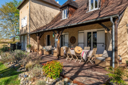 Immobilier Bergerac - La terrasse couverte