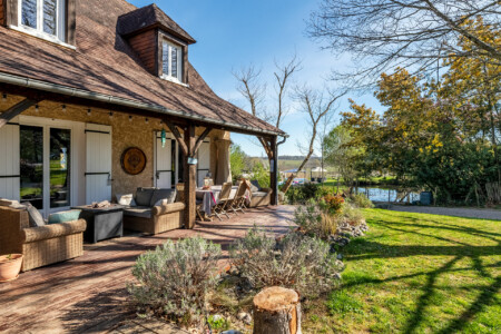 Immobilier Bergerac - La terrasse couverte