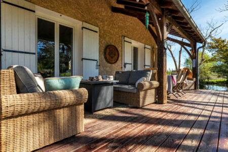 Immobilier Bergerac - La terrasse couverte