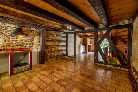 immobilier Bergerac - cuisine ouverte sur le séjour