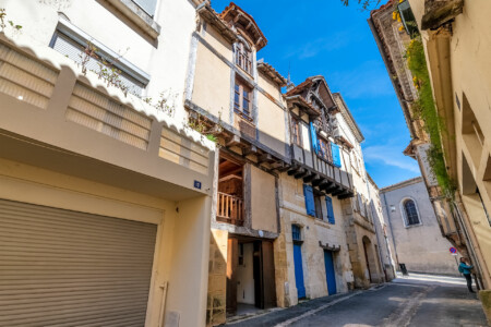 immobilier Bergerac - façade arrière