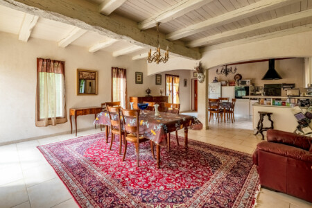 Immobilier Lalinde - Le séjour