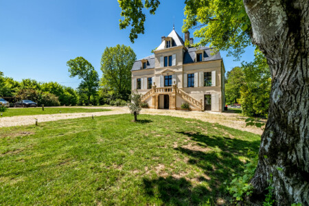 Immobilier Bergerac - La façade du manoir