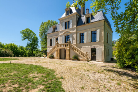 Immobilier Bergerac - La façade du manoir