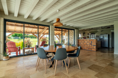 Immobilier Monbazillac - Le séjour