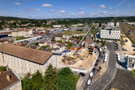 REPORTAGE ENTREPRISE - Chantier de la gare - Etablissement public foncier de Nouvelle Aquitaine