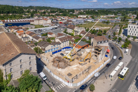 REPORTAGE ENTREPRISE - Chantier de la gare - Etablissement public foncier de Nouvelle Aquitaine