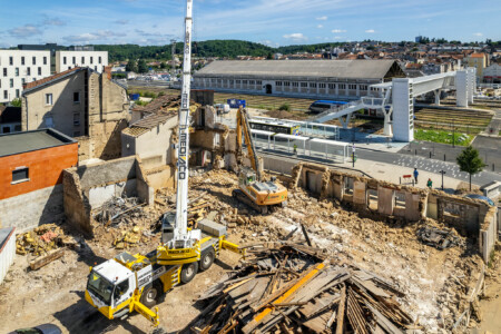 REPORTAGE ENTREPRISE - Chantier de la gare - Etablissement public foncier de Nouvelle Aquitaine