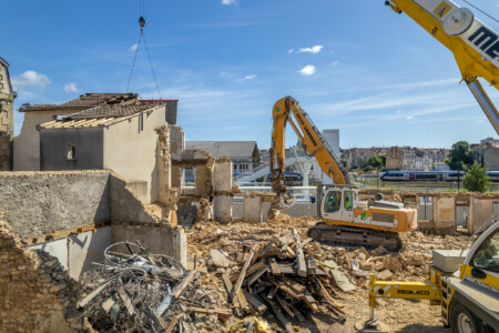 REPORTAGE ENTREPRISE - Chantier de la gare - Etablissement public foncier de Nouvelle Aquitaine