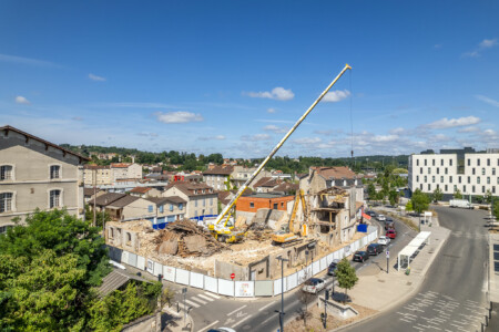 REPORTAGE ENTREPRISE - Chantier de la gare - Etablissement public foncier de Nouvelle Aquitaine