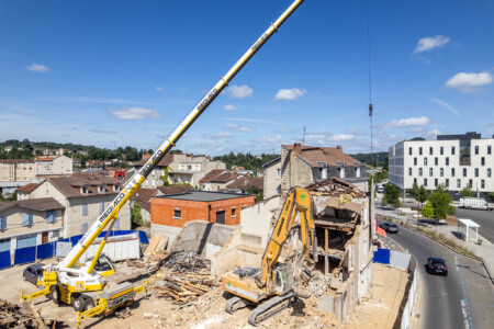 REPORTAGE ENTREPRISE - Chantier de la gare - Etablissement public foncier de Nouvelle Aquitaine
