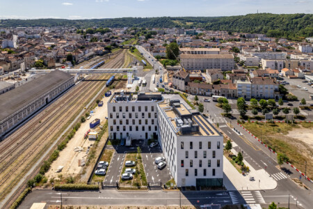 REPORTAGE ENTREPRISE - Chantier de la gare - Etablissement public foncier de Nouvelle Aquitaine