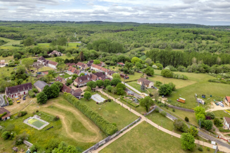 Immobilier Brouchaud - Vue aérienne Drone