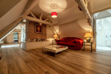 Immobilier Brouchaud - Le salon de lecture