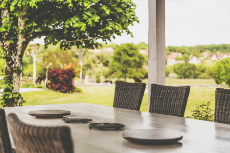 Immobilier Brouchaud - Le salon de jardin