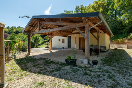 immobilier Champcevinel - Le double abri de voiture