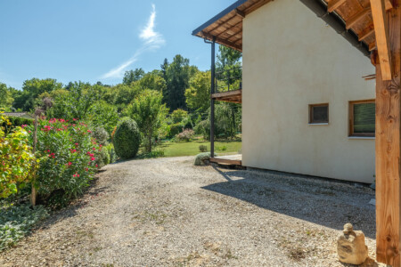 immobilier Champcevinel - Vue du jardin