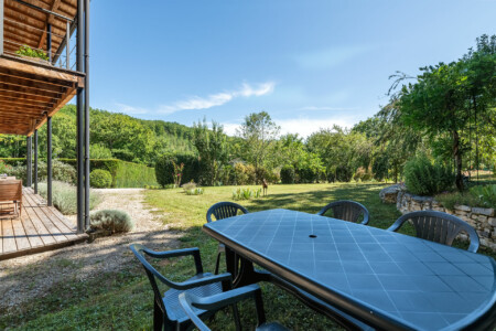 immobilier Champcevinel - Vue du jardin