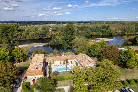 Immobilier Le Fleix 9 Immobilier Le Fleix - Vue aérienne drone