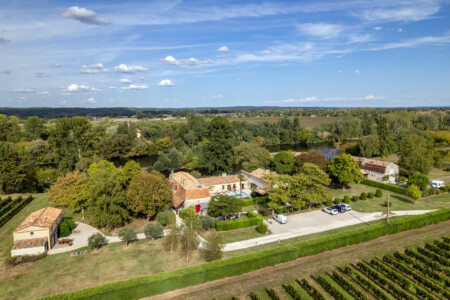 Immobilier Le Fleix 8 Immobilier Le Fleix - Vue aérienne drone