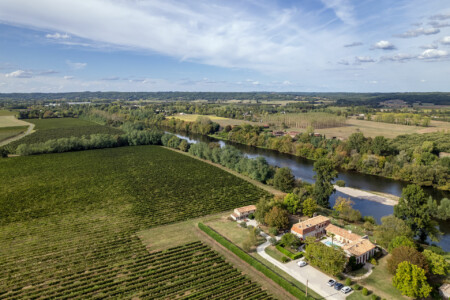 Immobilier Le Fleix 7 Immobilier Le Fleix - Vue aérienne drone