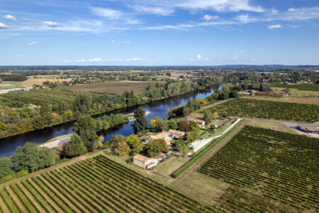Vues aeriennes par drone 32 Immobilier Le Fleix - Vue aérienne drone